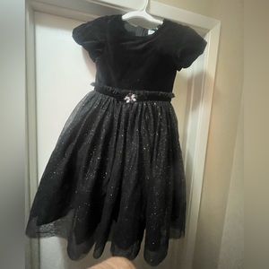 Abel and Lula girls black dress